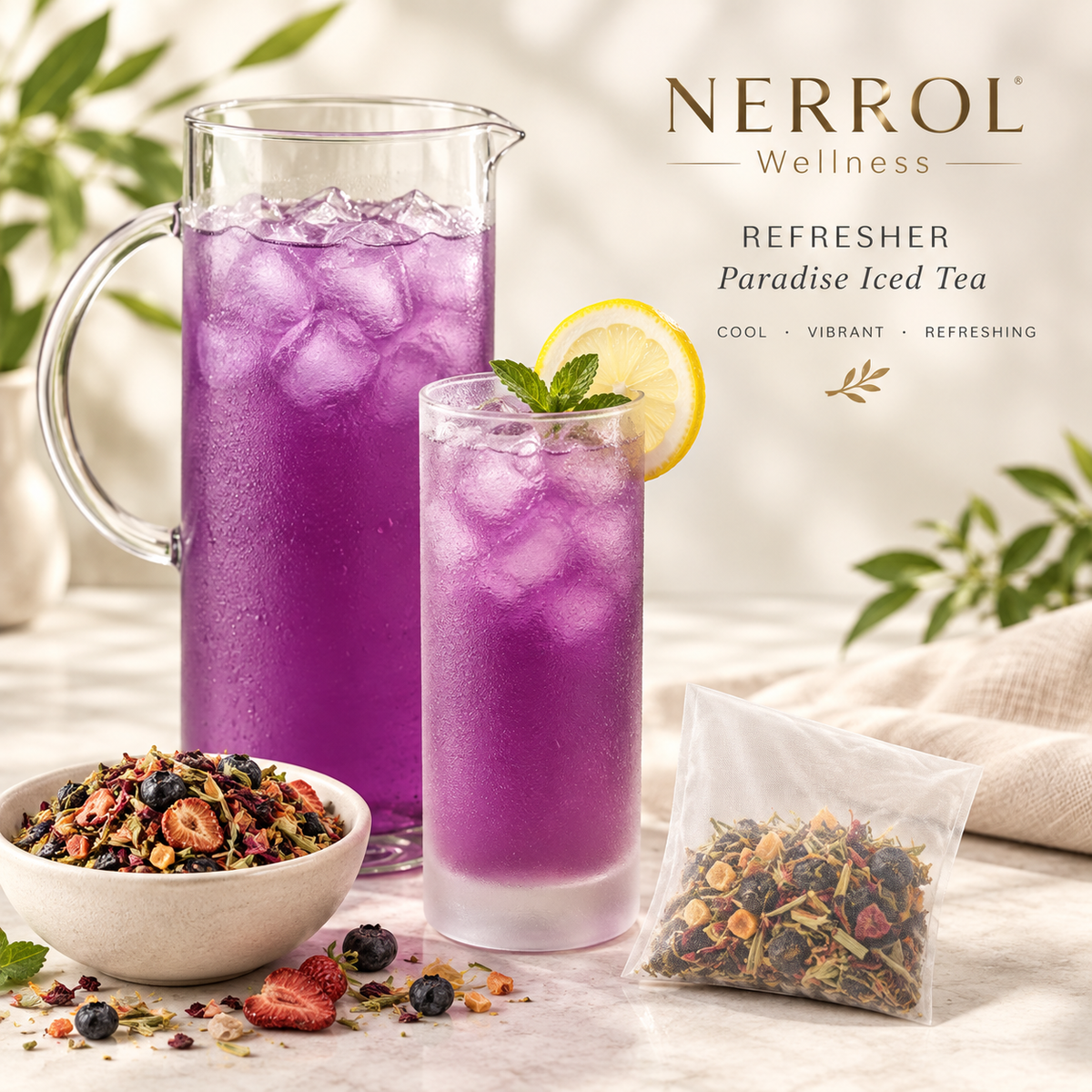 NERROL PARADISE Refresher Iced Tea
